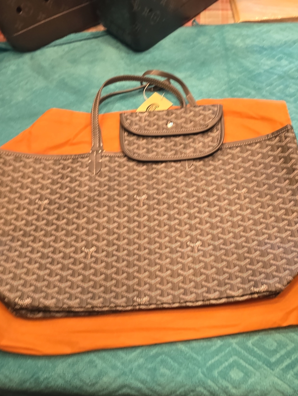 Grey Tote Bag